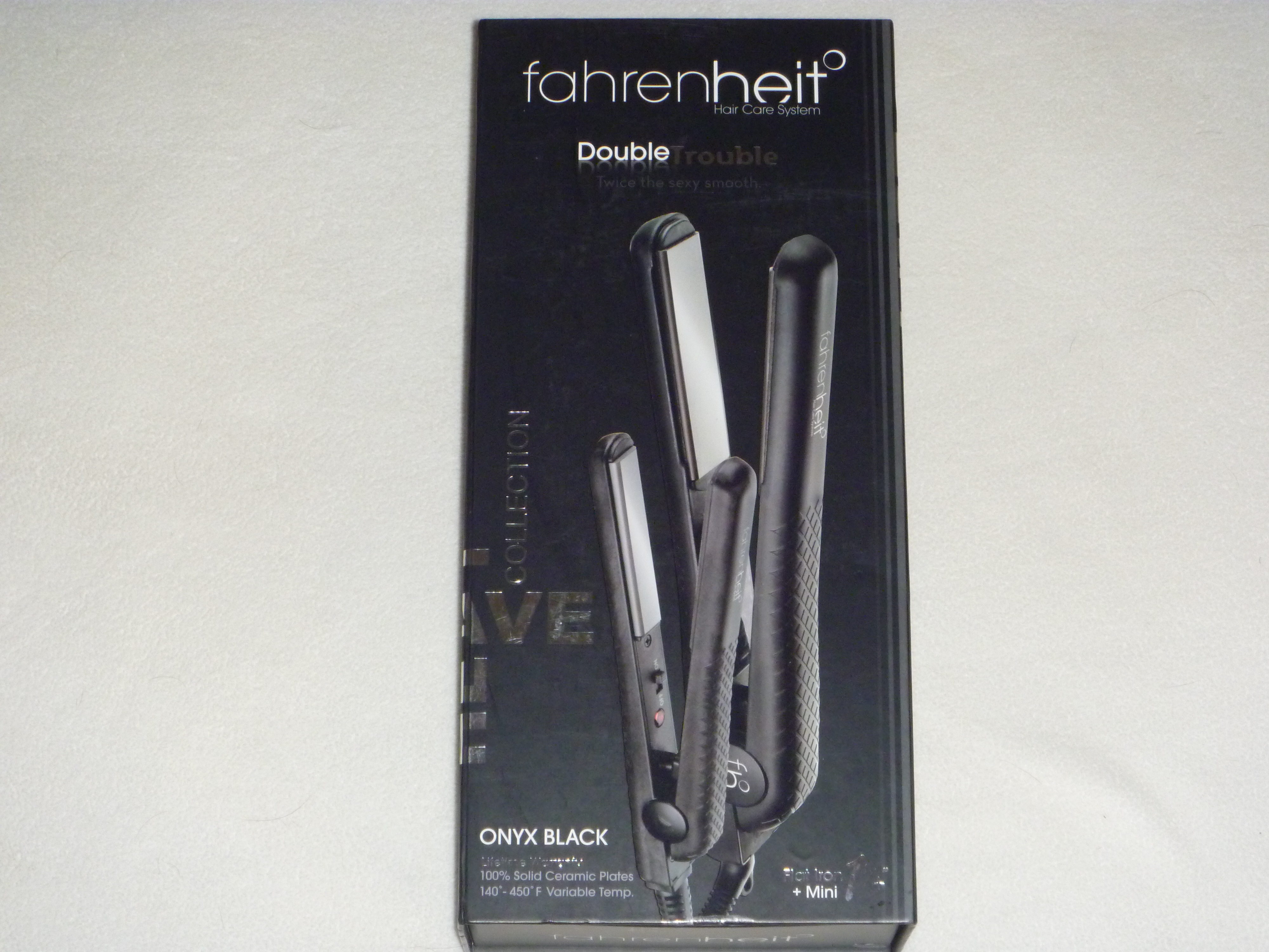 Fahrenheit Double Trouble Onyx Black 1 1/4