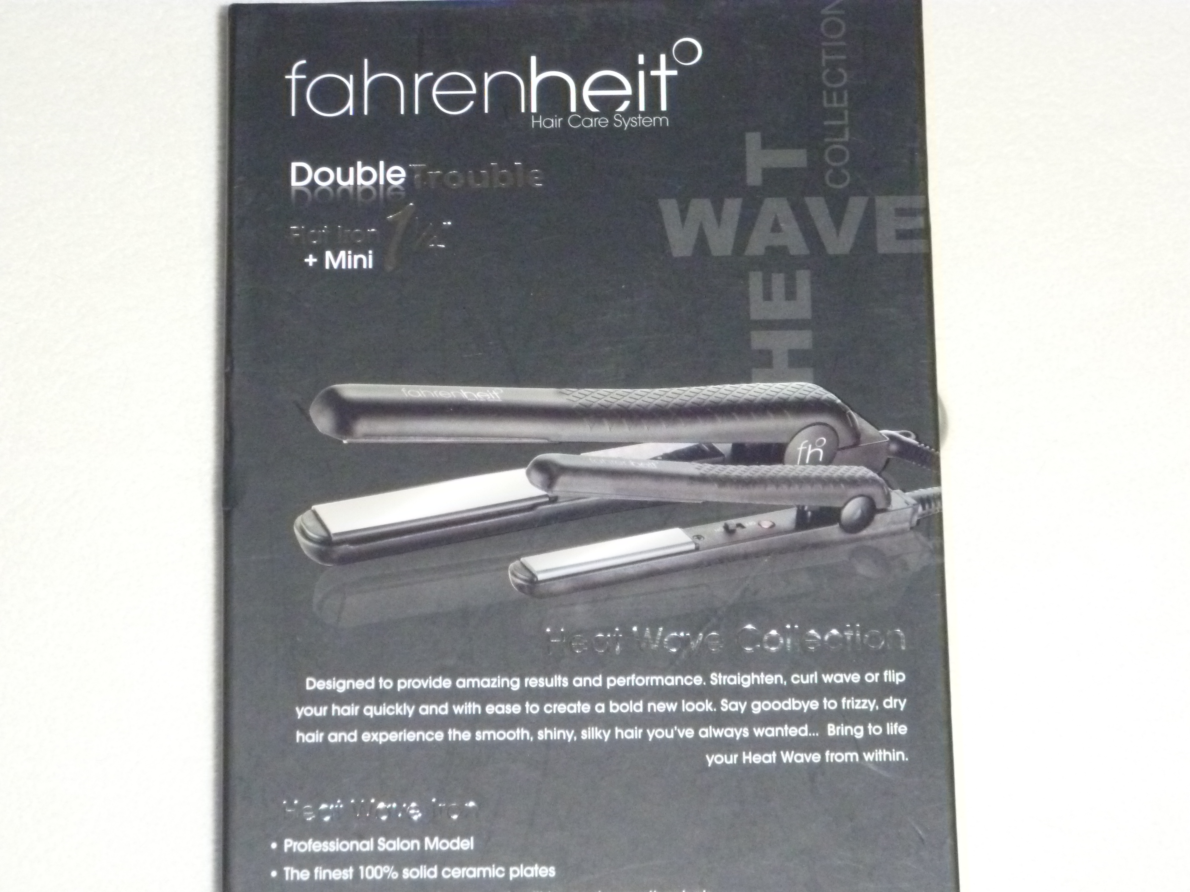 Fahrenheit Double Trouble Onyx Black 1 1/4